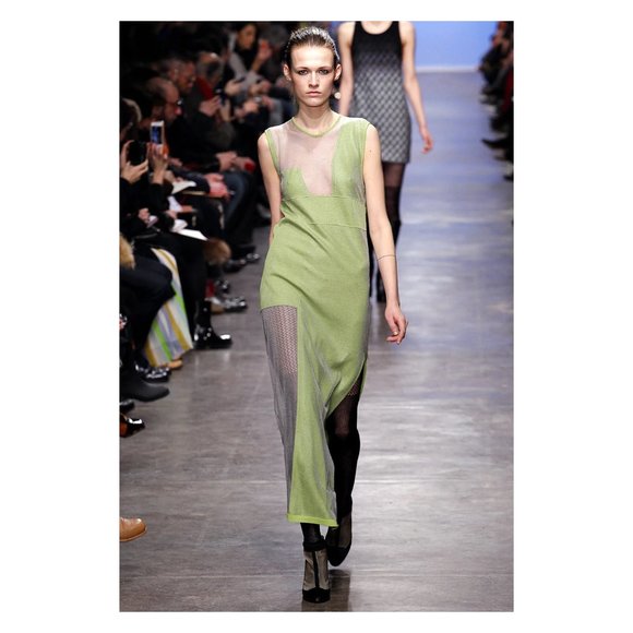 MISSONI Runway Pony Style Calf Hair Suede Mesh Panel Black Bootie NEW - Picture 4 of 15